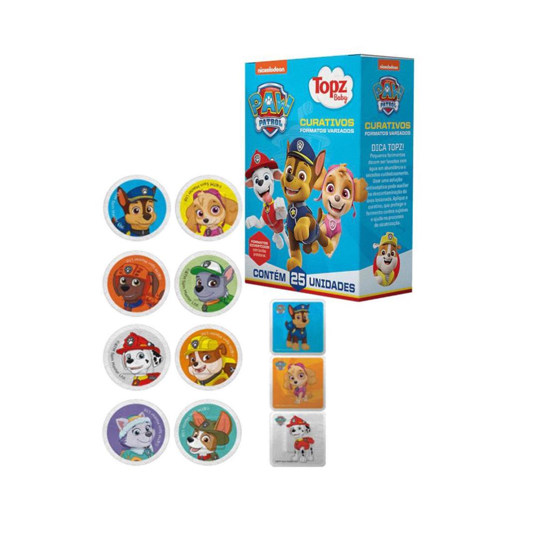 Curativo Topz Patrulha Canina 25 Unidades