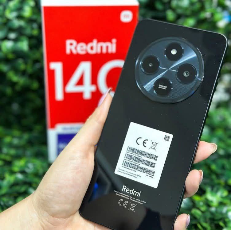 Smartphone Redmi 14C 8GB RAM 256GB ROM Midnight Black (Preto)