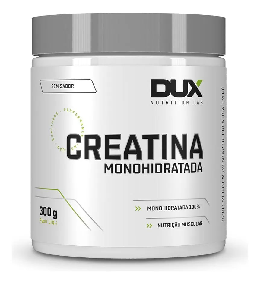 Creatina Monohidratada 100% Pote 300g Dux Nutrition
