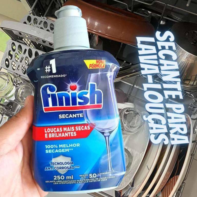 Finish Secante para Lava-Louças Abrilhantador 250ml