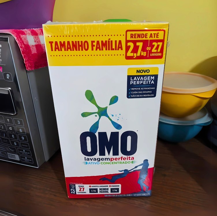 Omo Sabão em Pó Lavagem Perfeita 2,2kg