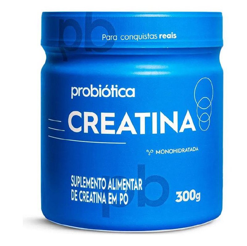 Creatina 300g Monohidratada 100% Pura Probiotica Sabor