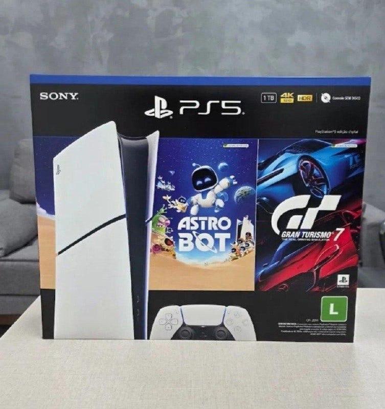 PlayStation®5 Slim Digital -Pacote ASTRO BOT e Gran Turismo 7