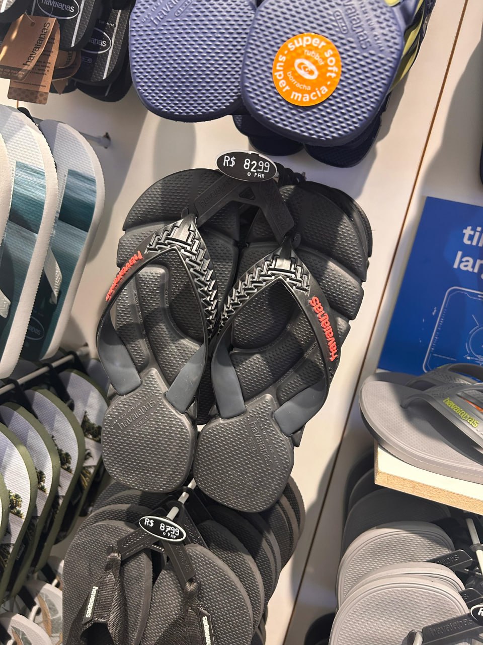 Chinelo Havaianas Power 2.0 Anatômica Massageadora