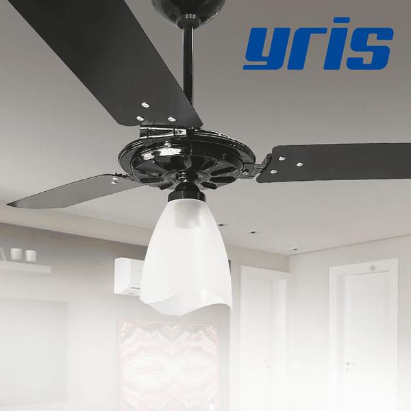 Ventex Yris Ventilador De Teto Motor Grande Preto