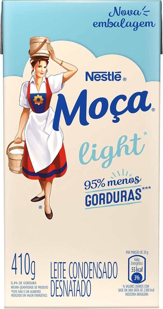 Moça Leite Condensado Light 410G