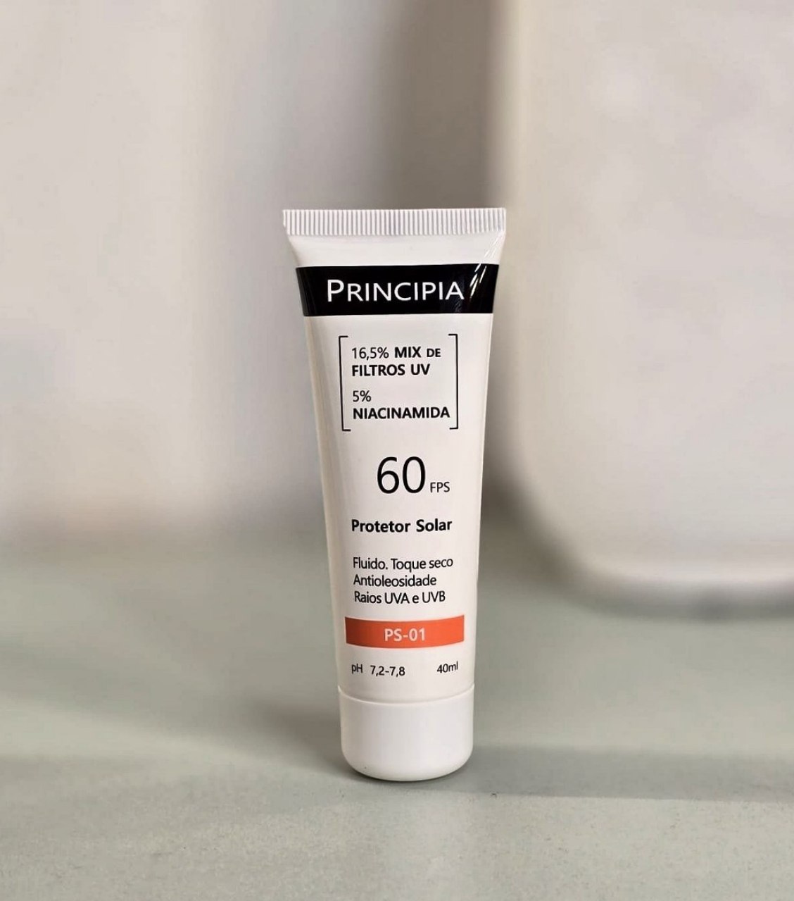 Protetor Solar Facial Ps-01 Principia FPS 60