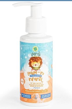 Leave-In Creme de Pentear Vegano Infantil Natural

Marca: Verdi N