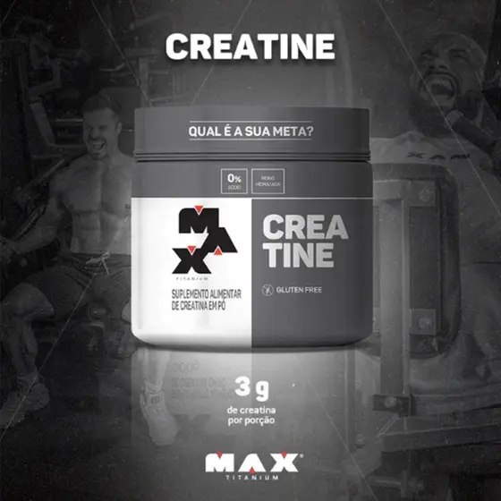 Creatina Pura 300g - Max Titanium