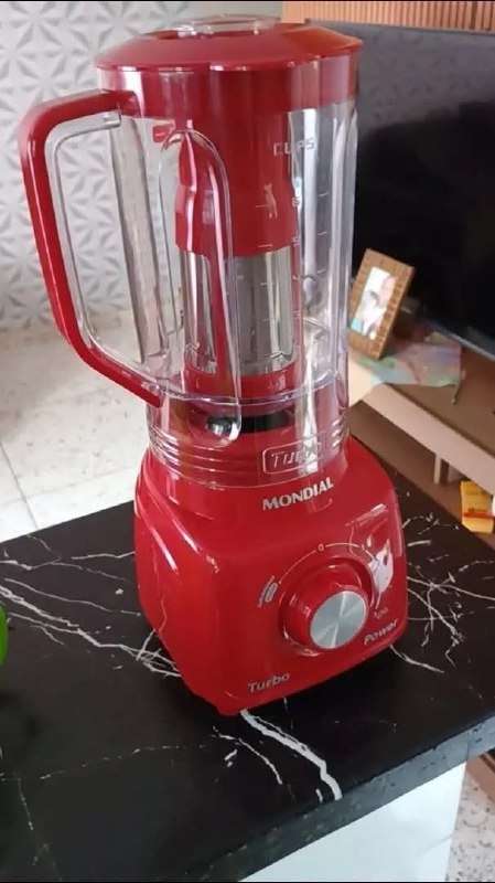 Liquidificador Mondial Turbo Power L-99 FR Vermelho - 127V