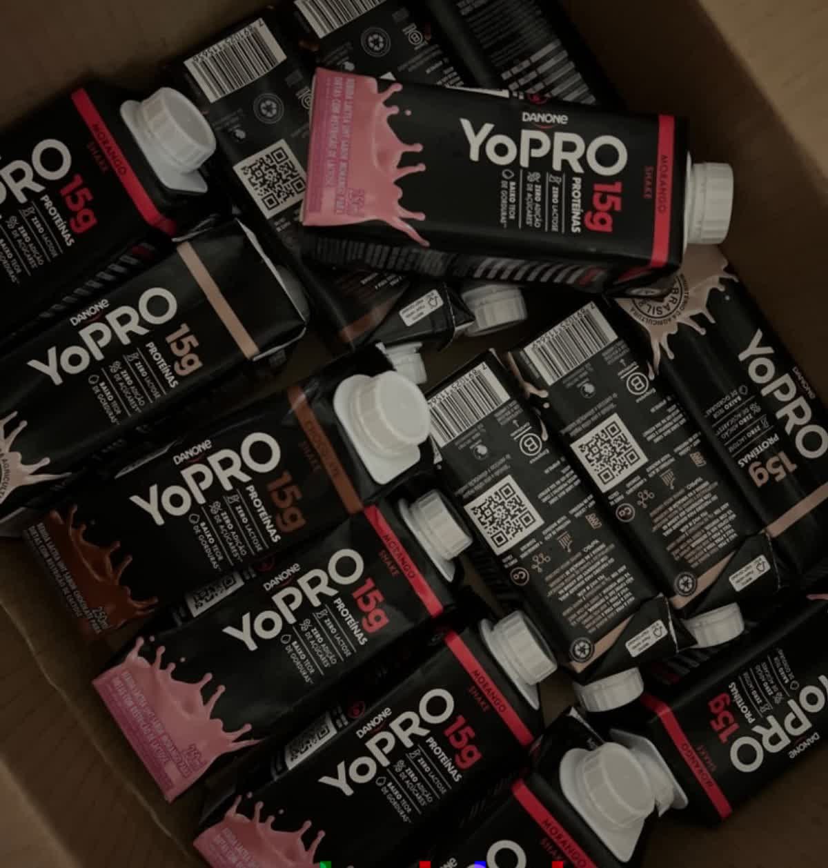 YoPRO Bebida Láctea UHT Chocolate 15g de proteínas 250ml - 12 unidades