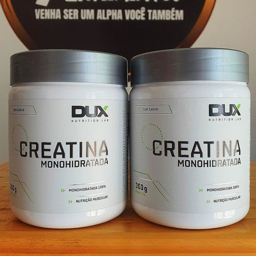 Creatina Monohidratada 100% Pote 300g Dux Nutrition