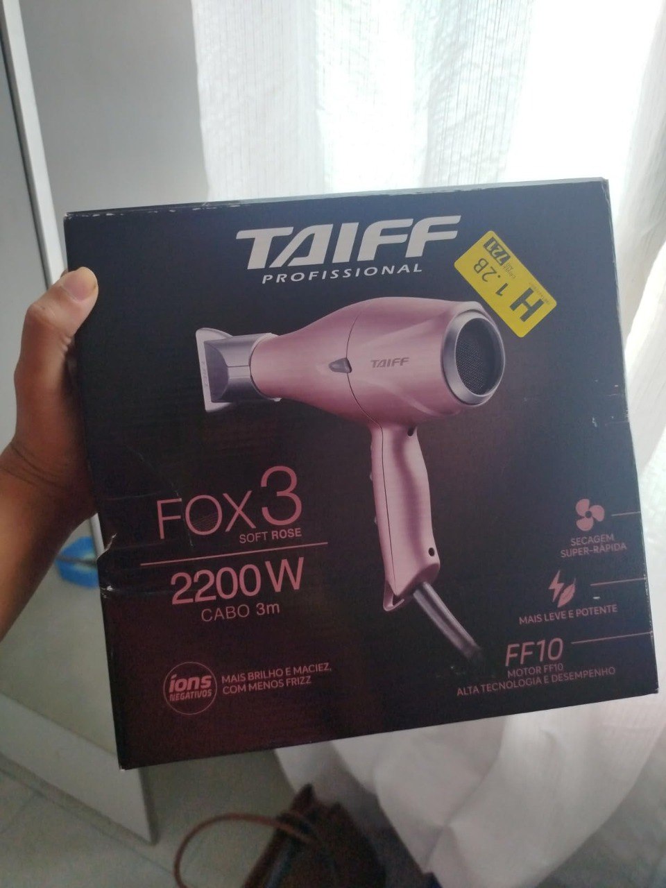 Secador, 110 V, Taiff, Fox 3, Rose