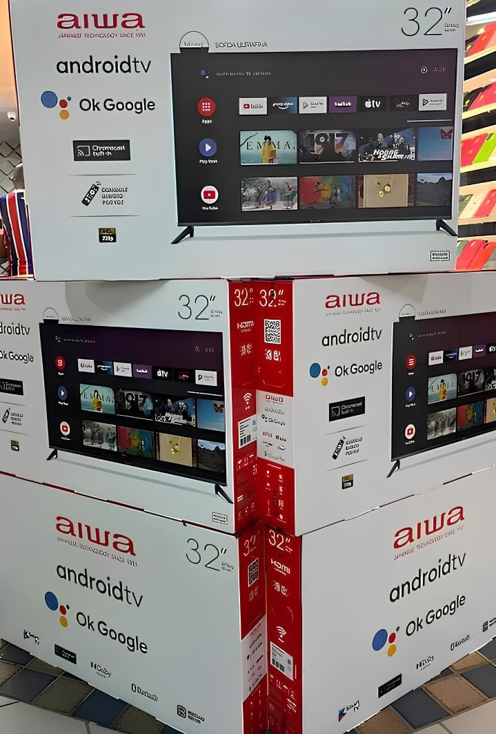 Smart Tv Aiwa 32 Android Hd Borda Ultrafina Hdr10 Dolby Áudio Aws-tv-32-bl-02-a