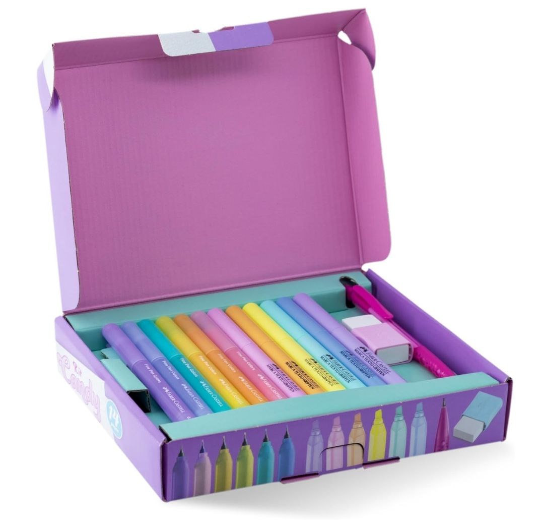 Kit Candy Faber-Castell Tom Pastel *EDIÇÃO LIMITADA*