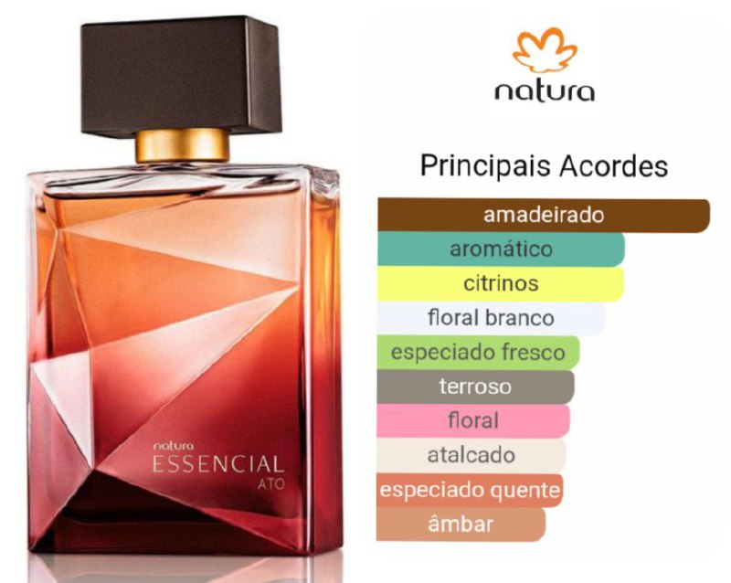 Essencial Ato Deo Parfum Natura Masculino 100 M