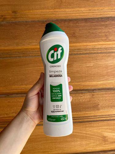Cif Cremoso Limpeza Milagrosa Remove 100% Da Sujeira 450 Ml