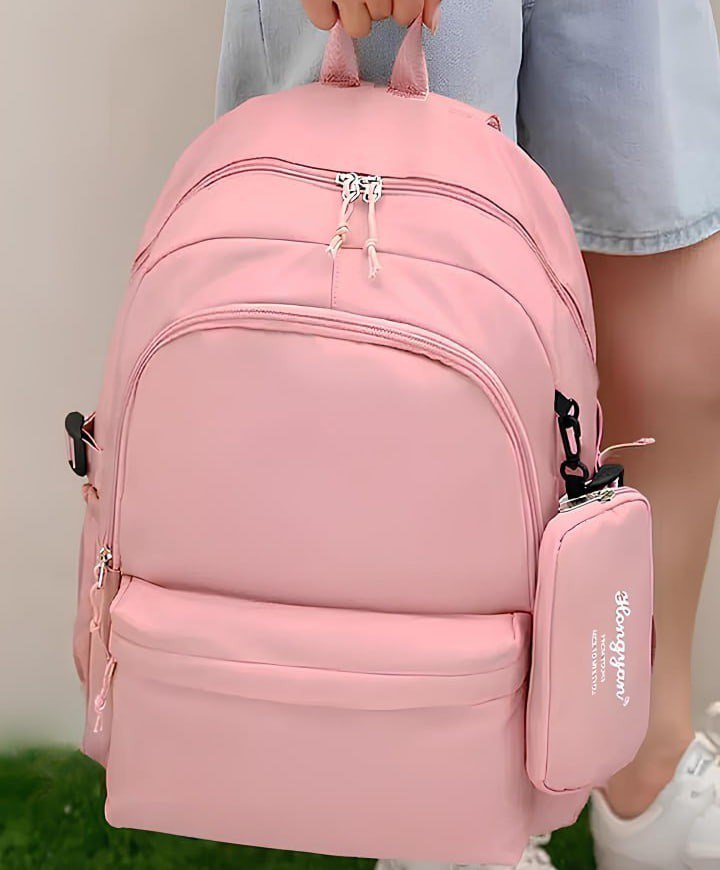 Mochila Unissex Colorida Resistente Original Livros Escolar