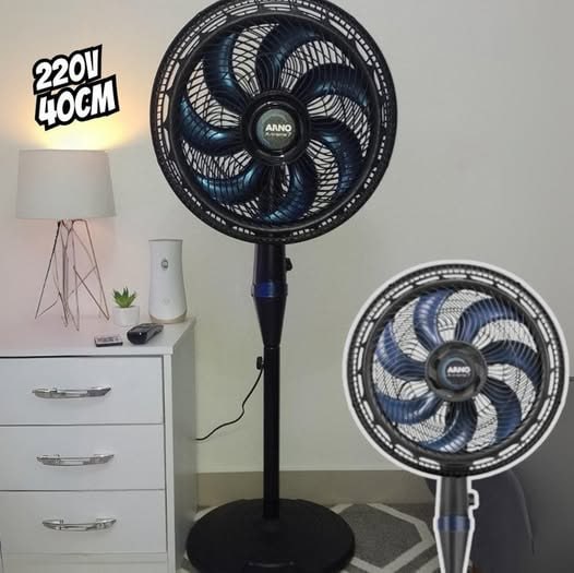 Ventilador de Coluna Arno 40cm X-Treme 7 Preto VE7C – 127 Volts