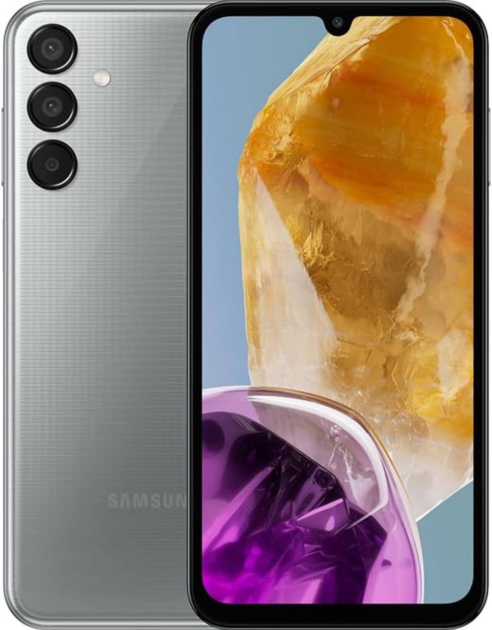 Galaxy M15 5G, 6.000mAh, Câmera Tripla até 50MP, 128GB - Cinza