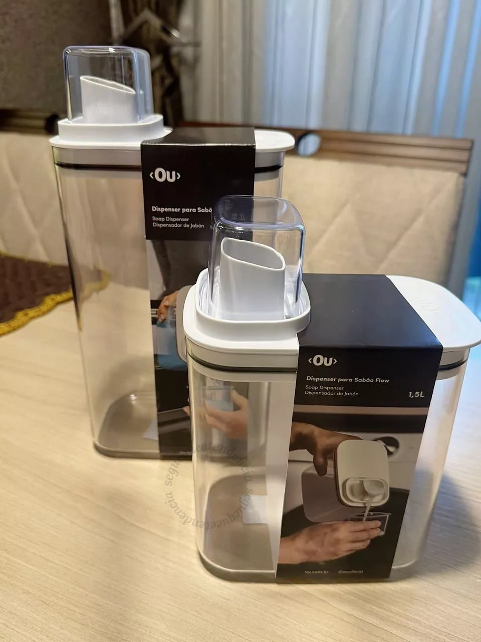 Kit 2 Dispenser 2,3L e 1,5L KTE150 - Ou