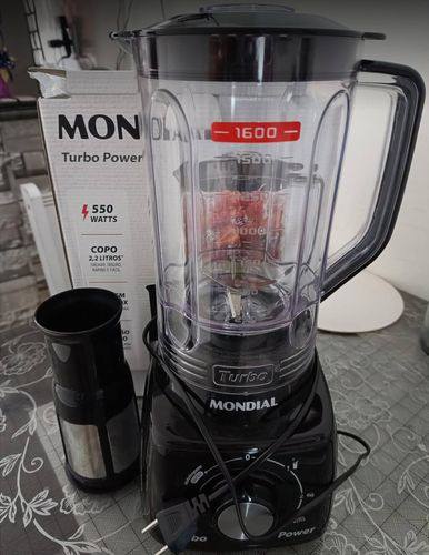 Liquidificador Turbo Power, Mondial, Preto, 550W, 110V - L-99 FB