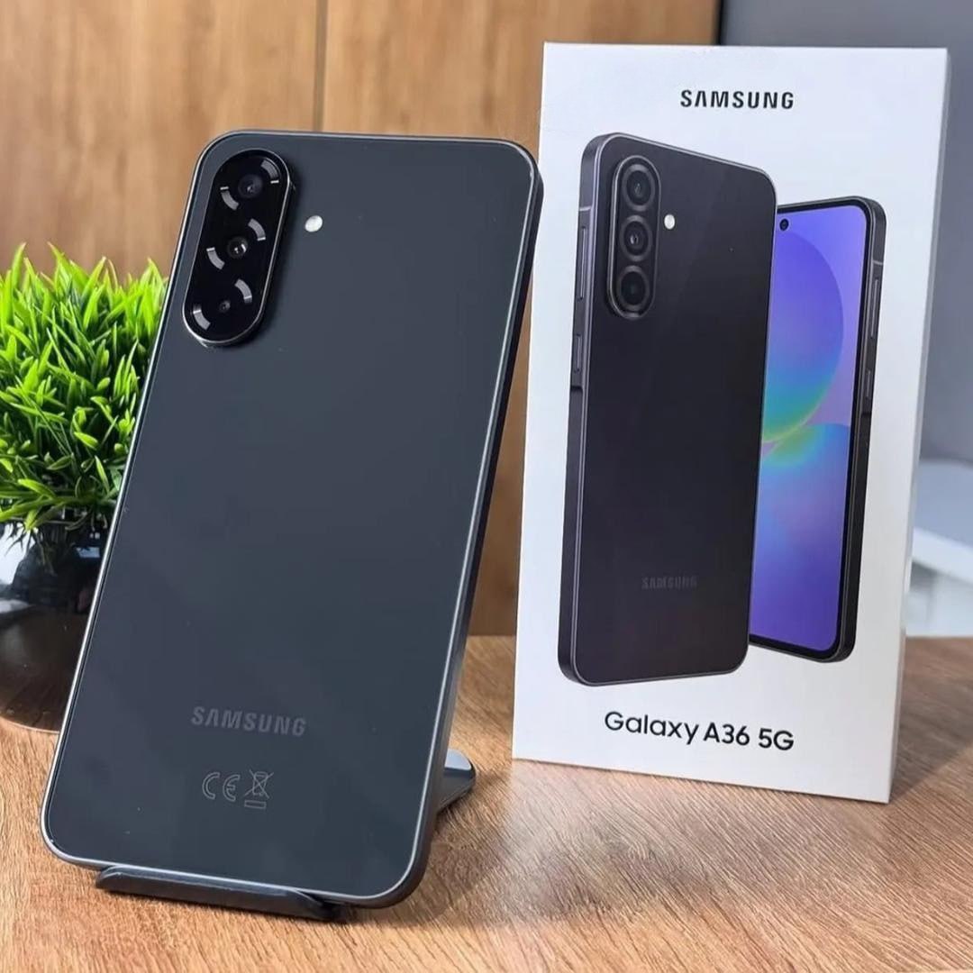 Celular Samsung Galaxy A36 5G 128GB, 6GB RAM, Câmera 50MP, IP67, Super AMOLED 6.7", Recurs...