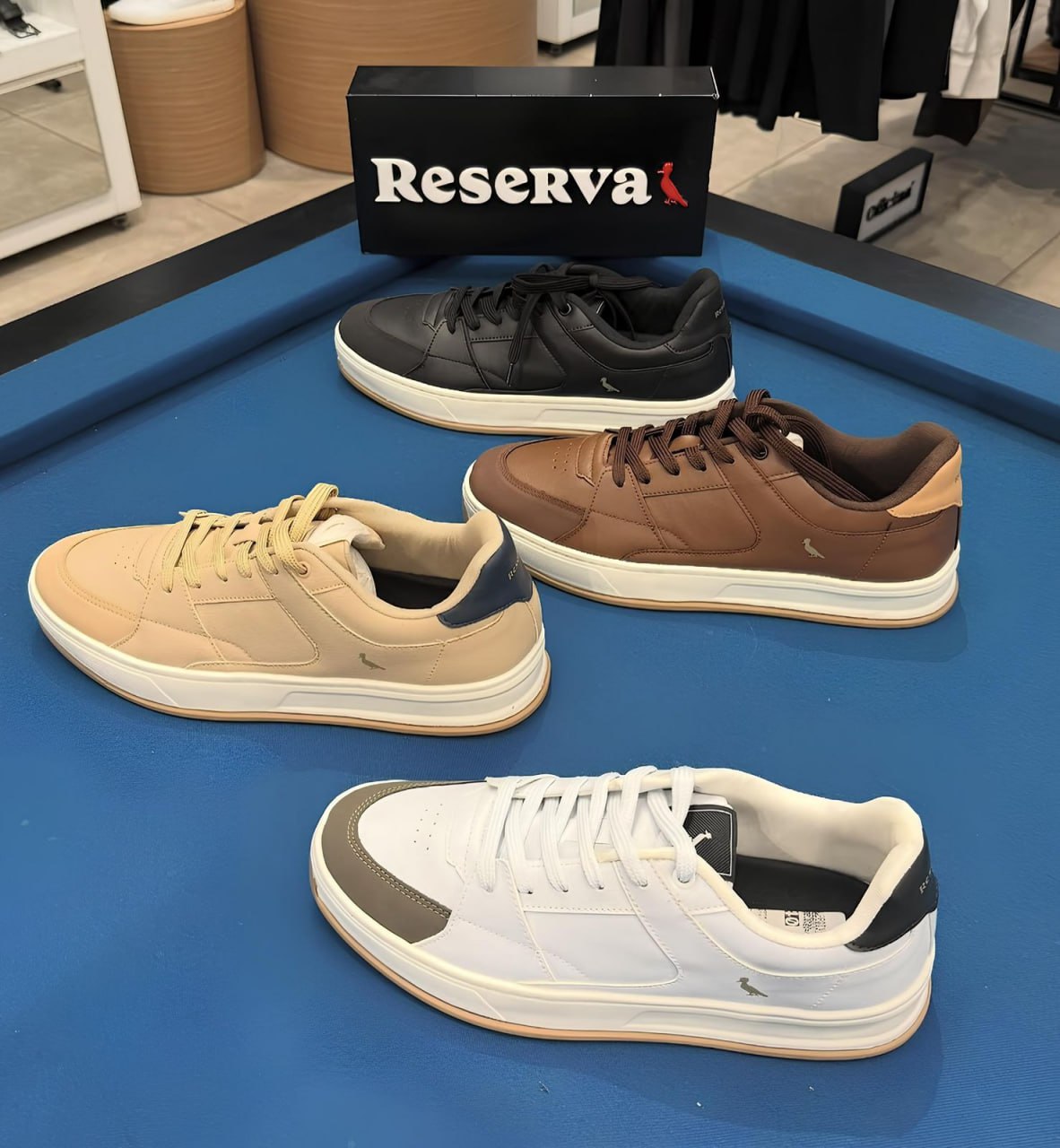 Tênis Reserva Roma Masculino Casual Cano Baixo Elegante