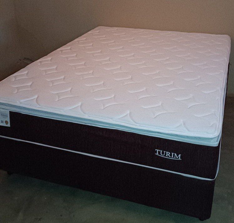 Colchão Casal Plumatex Turim de Mola Ensacada 28x138x188cm - até 120kg p/ Pessoa