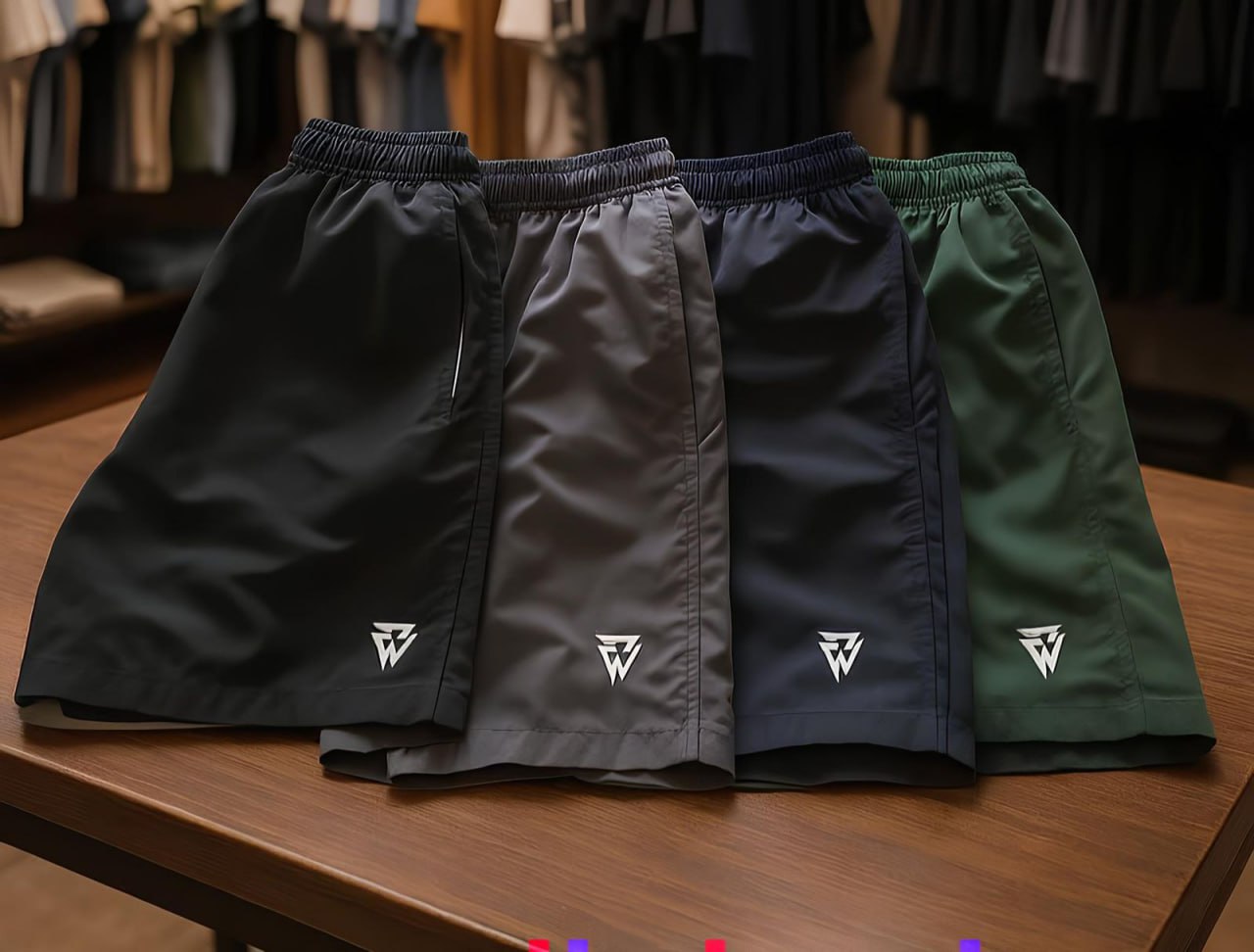 Kit 4 Short Praia Masculino Bermuda Tactel Academia Corrida