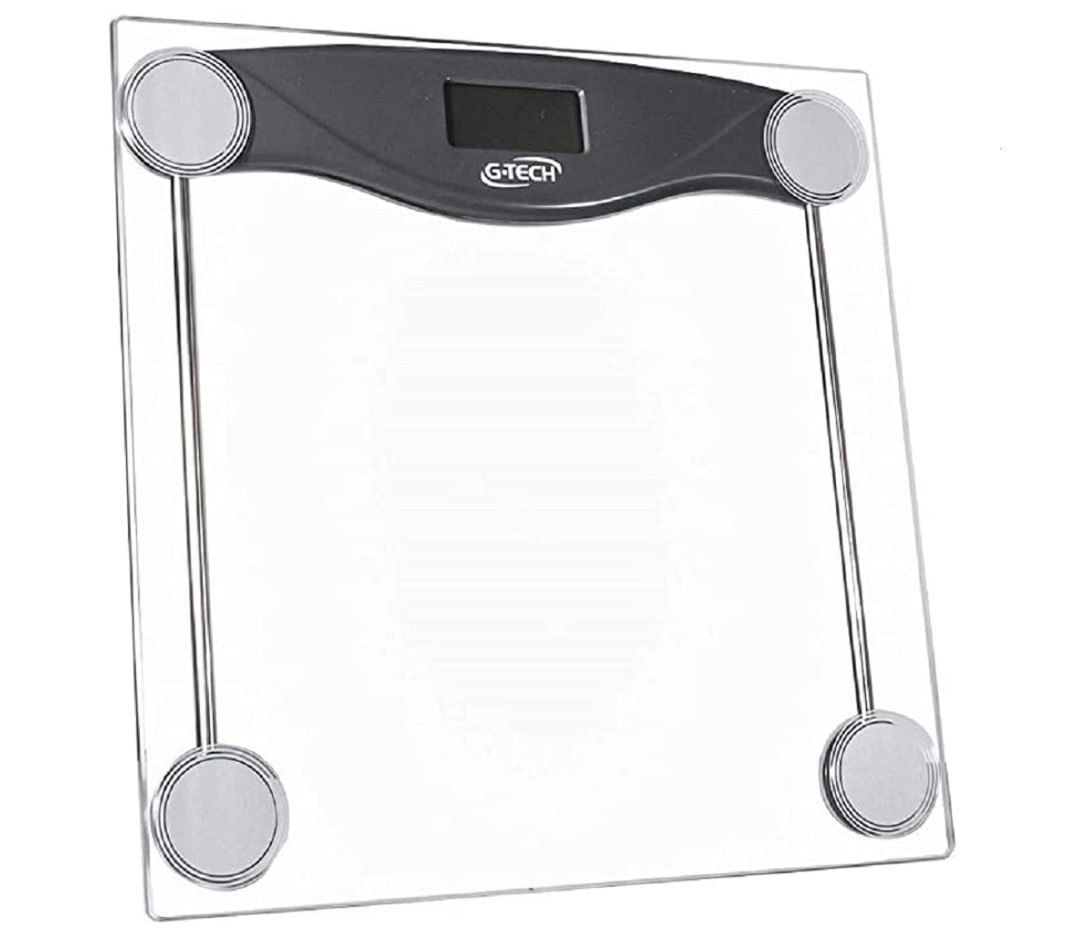 G-Tech Balgl10 Balança Digital em Vidro Temperado, Transparente