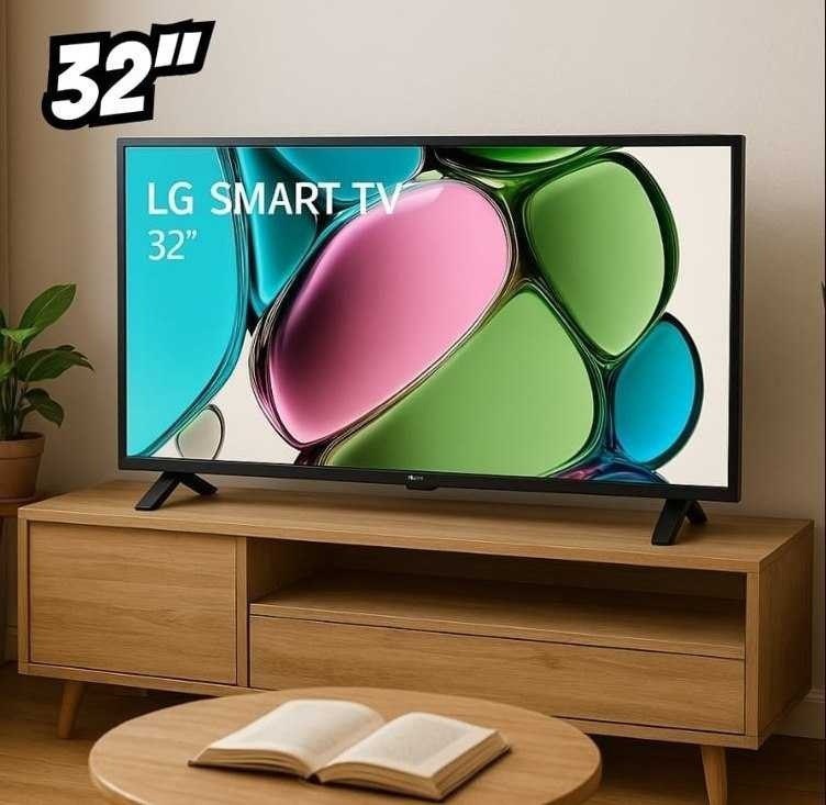 Smart TV 32" LG HD 32LR650BPSA Processador α5 Ger6 AI Alexa integrado LG Channels webOS 23...