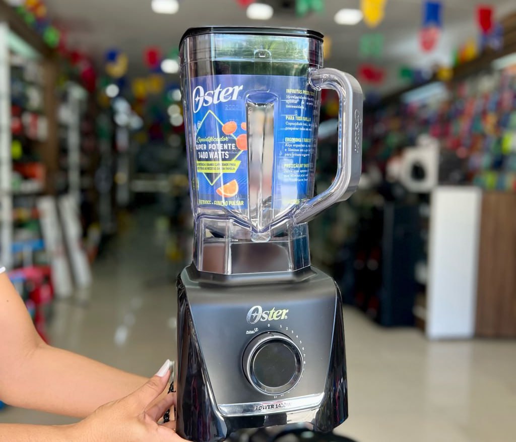 Liquidificador Full 1400w 15 Velocidades Oliq610 Preto Oster