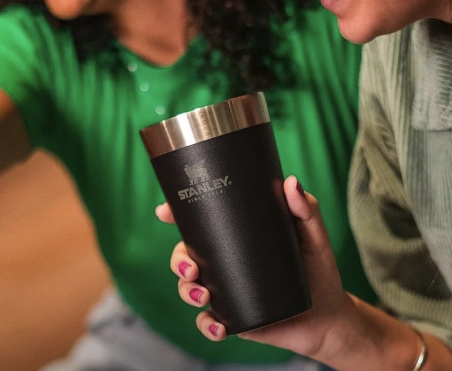 Copo Térmico de Cerveja Stanley Matte Black 473ML