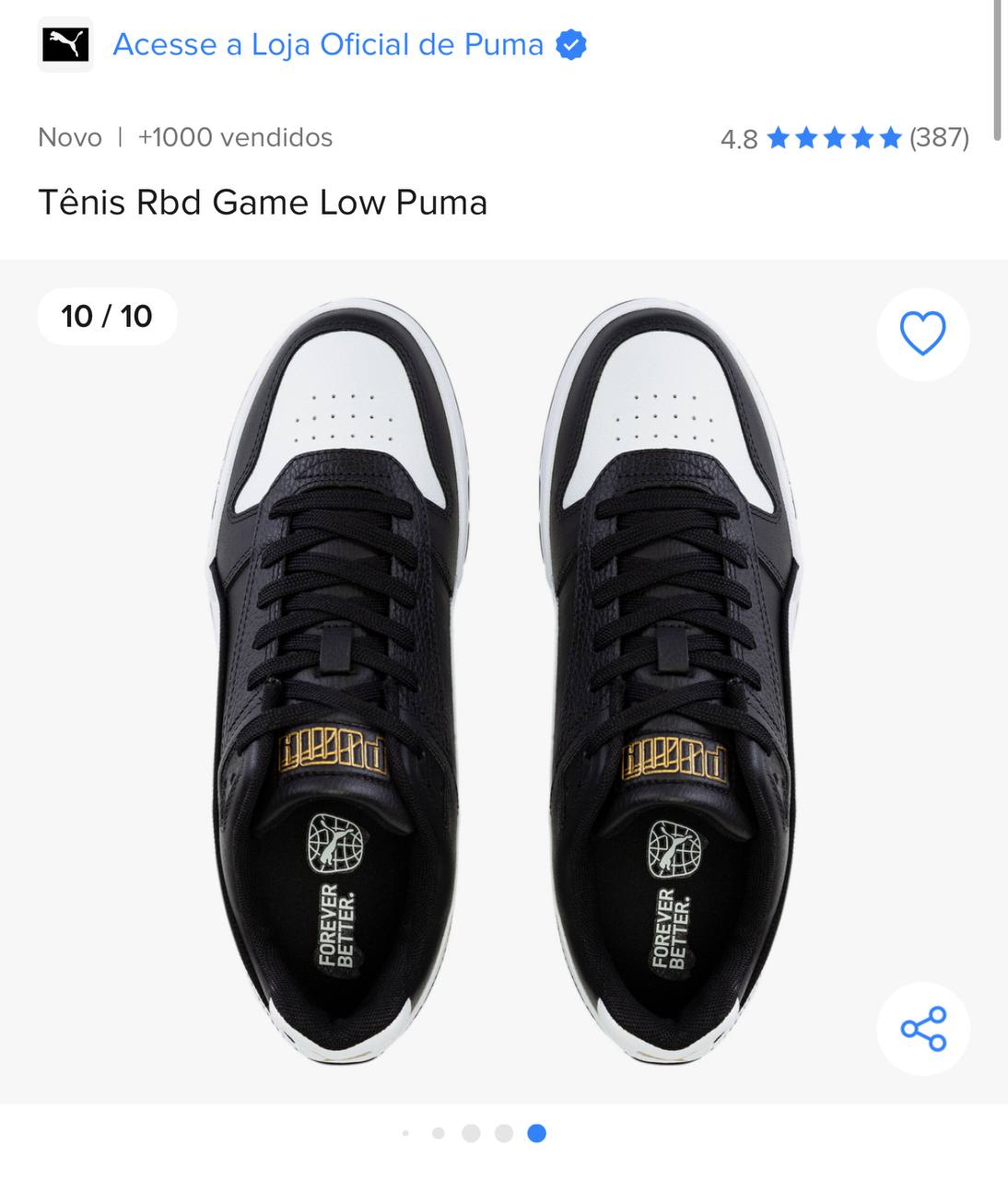 Tênis Rbd Game Low Puma