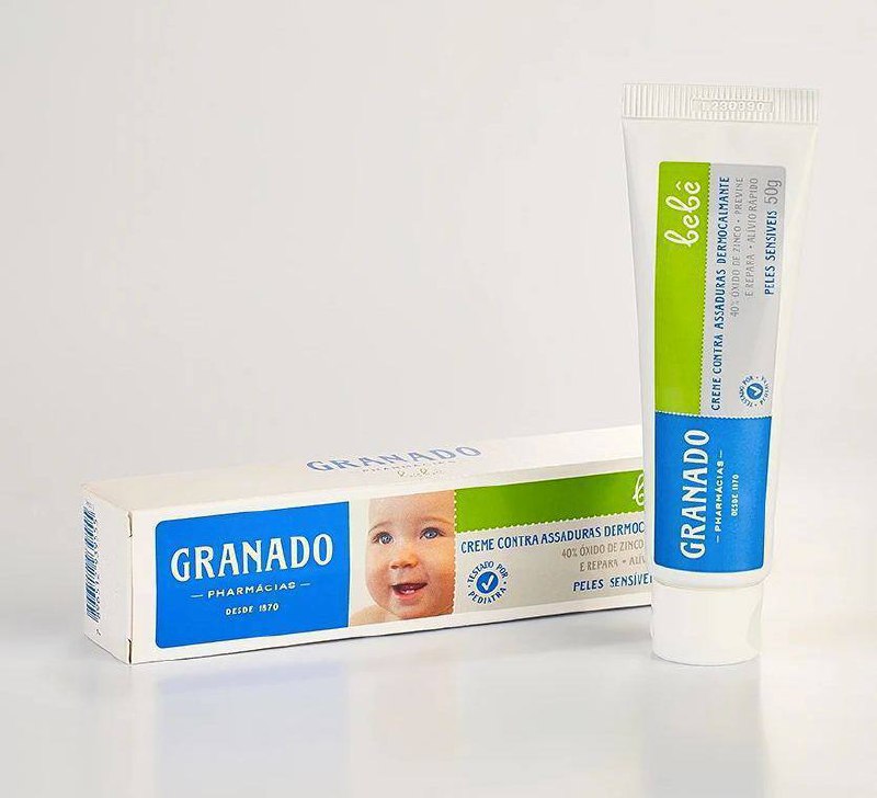 Granado - Creme Assaduras Dermocalmante Bebe Pele Sensíveis 50g