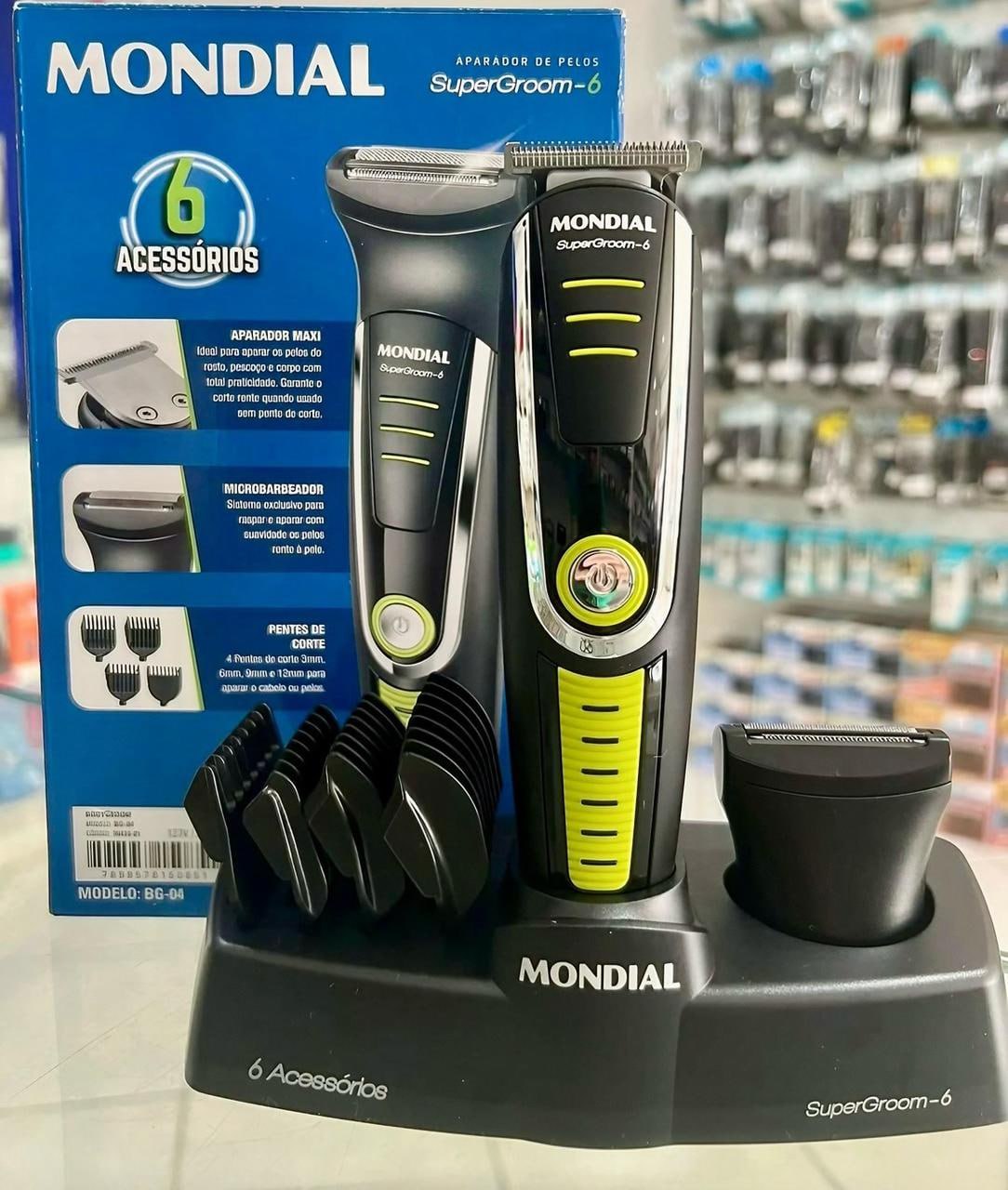 Aparador De Pelos Super Groom 6 Bg04 Mondial