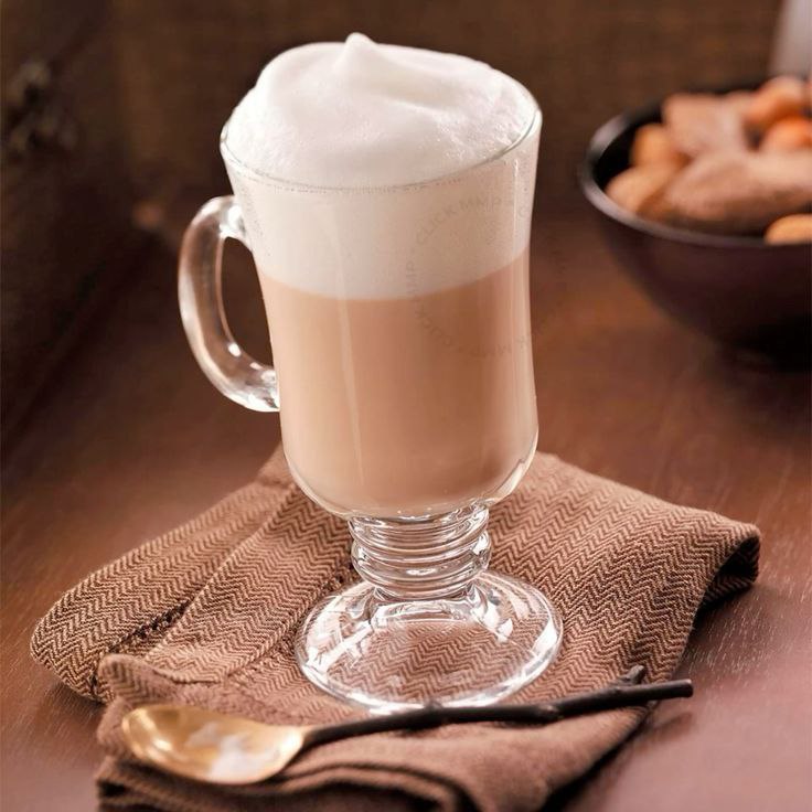 Jogo 6 Peças Canecas Capuccino Nespresso Em Vidro Irish Coffee 230ml
