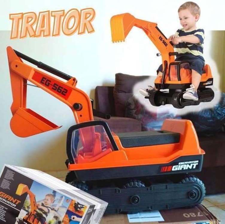 Trator Giant Escavator Até 50Kg, Roma, Multicor