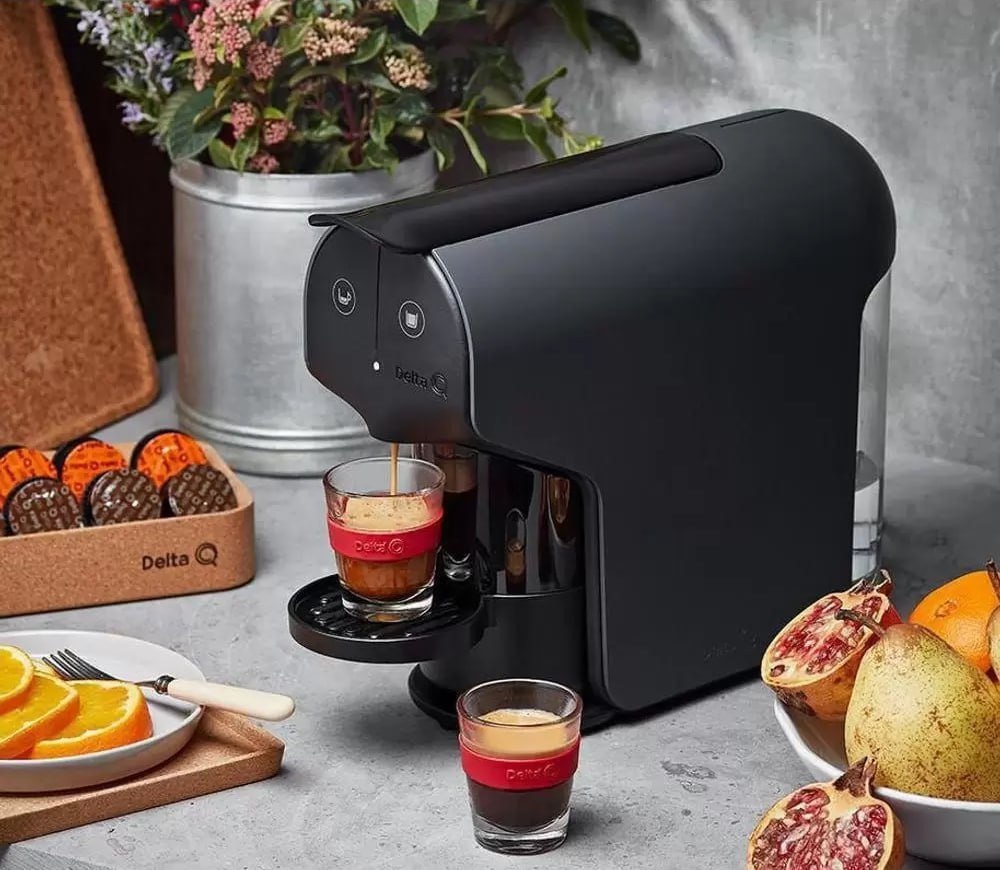 Cafeteira Cápsulas Delta Q Quick Grafite 220V