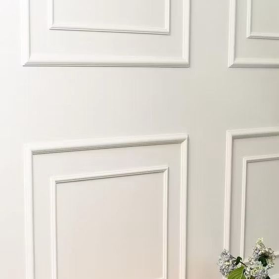 10 Barras Rodameio Boiserie Autocolante 90x2,8x1,5 cm Decoração Parede Adesivo Sala Quarto
