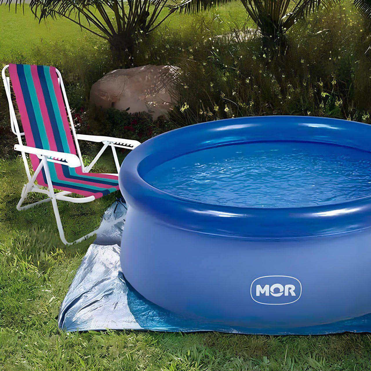 Mor - Piscina Inflável 1.000 Litros