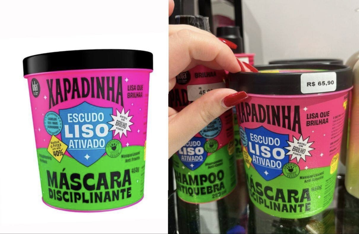 Xapadinha Máscara Disciplinante 450g , Lola Cosmetics
