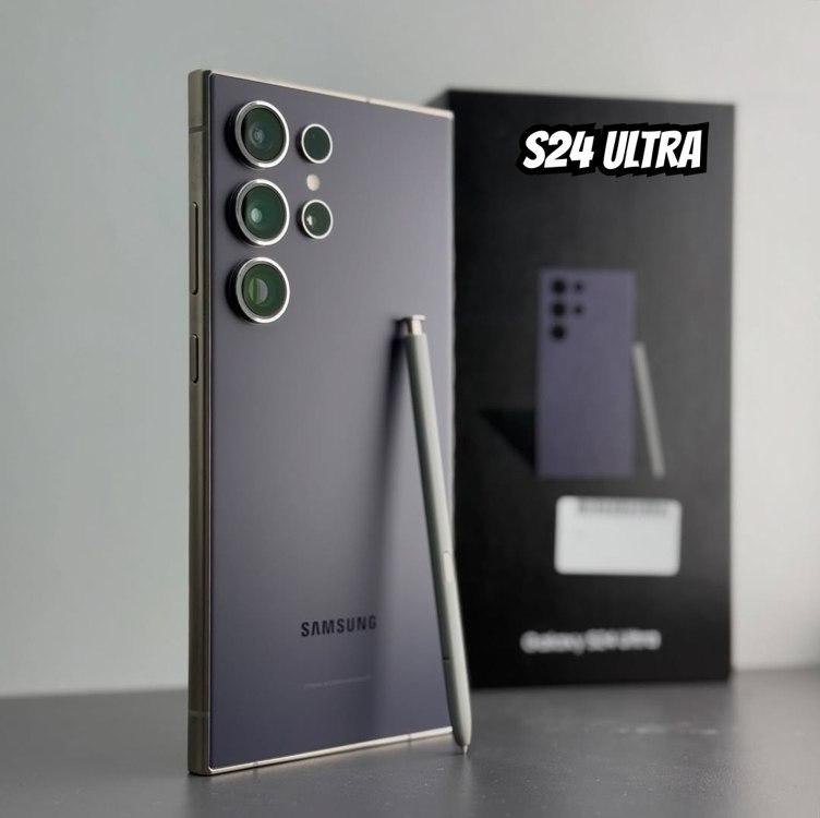 Smartphone Samsung Galaxy S24 Ultra, Galaxy AI, Selfie de 12MP, Tela de 6.8" 1-120Hz, 256G...