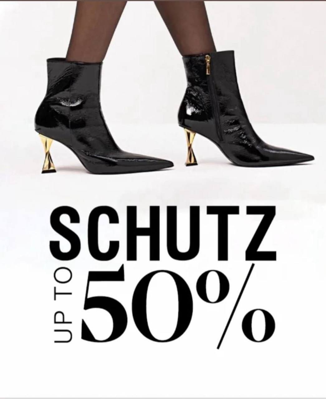 *SCHUTZ com até 50% OFF*  😱🤌