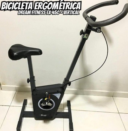 Dream Fitness EX 450 - Bicicleta Ergométrica Vertical, Chumbo, Único