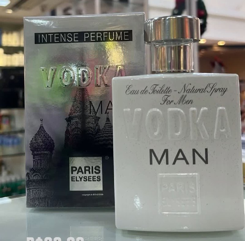 Paris Elysees Vodka Man Edt 100ml Para Masculino