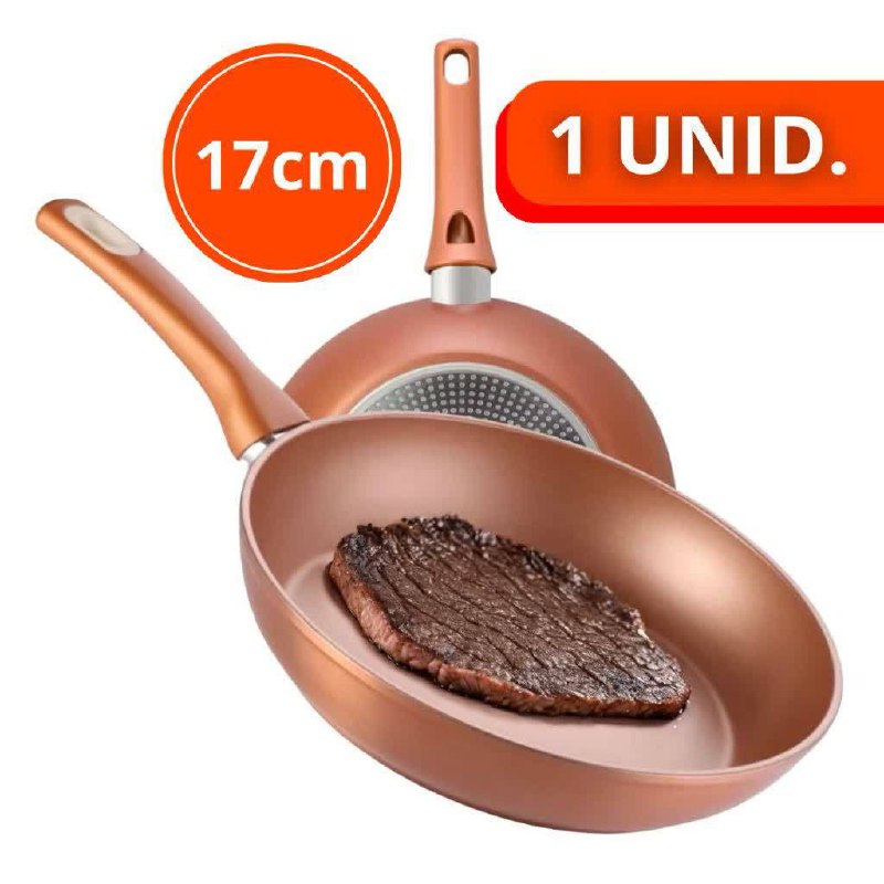 Kit Frigideira Antiaderente Grande Cerâmica Não Gruda Não Vai Óleo Utensilio Domestico Coz...