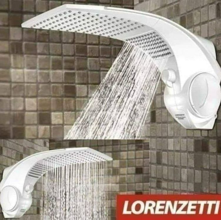 Duo Shower Quadra Multitemperaturas 220V 7500W, Lorenzetti, 7511042, Branco, Pequeno