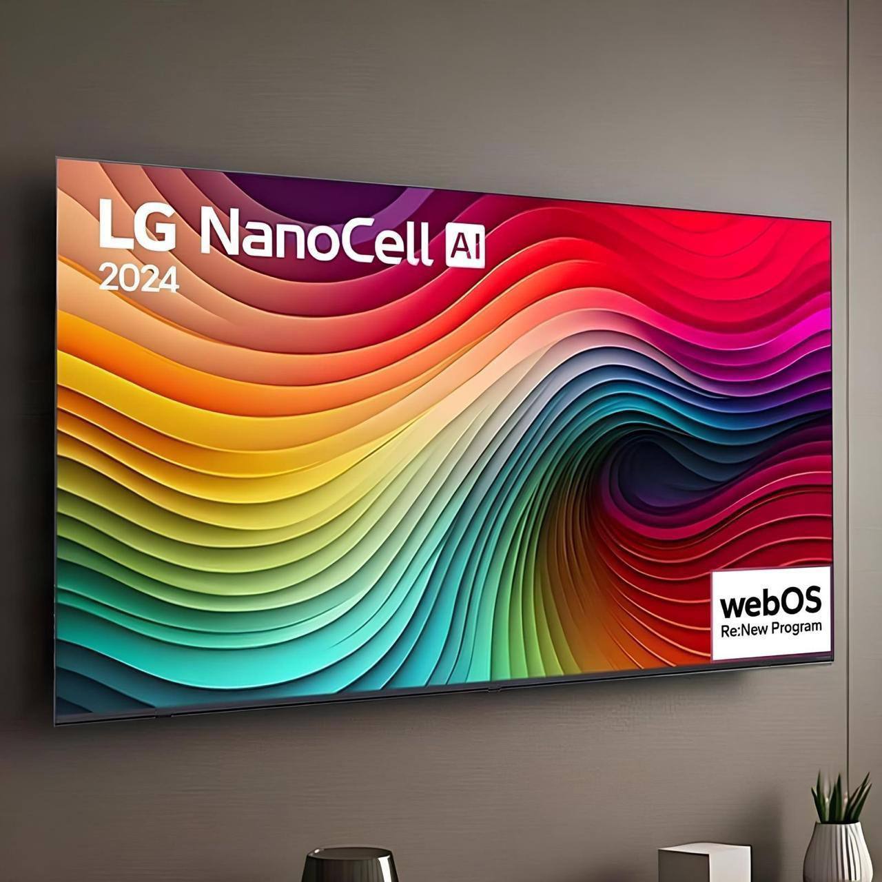 TV LG 50" Smart 4K UHD NanoCell 50NANO80TSA